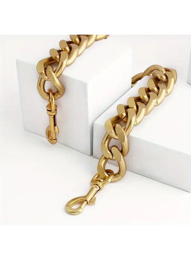 Gun Black Metal Chain Strap For Wallet Bag DIY Replacement Accessory 39 37 Inch - Image 2
